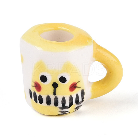 Handmade Porcelain Mug Cup Decoration PORC-T133-20C-1