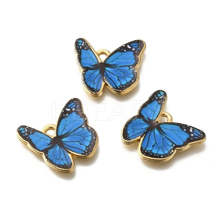 Alloy Enamel Pendants FIND-G078-35G-12-1