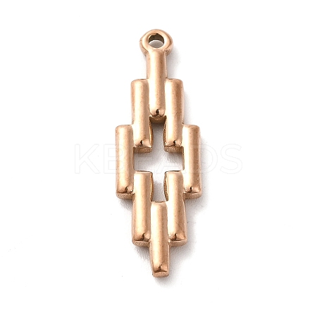 Ion Plating(IP) 304 Stainless Steel Pendant STAS-K252-01RG-1