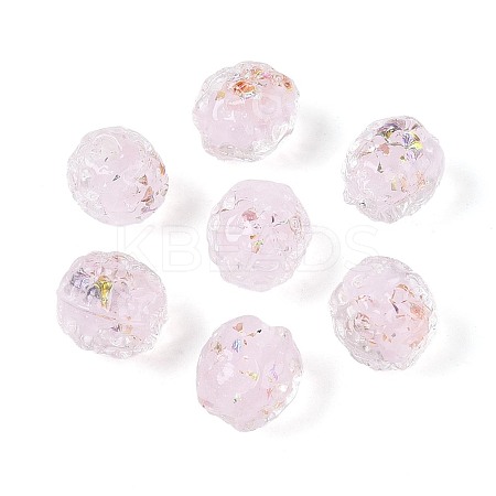 Handmade Foil Glass Beads FOIL-N029-10F-1