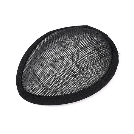 Linen Teardrop Fascinator Hat Base for Millinery AJEW-WH0283-54C-1