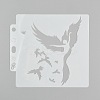 Large Plastic Reusable Drawing Painting Stencils Templates DIY-F053-25F-1