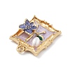 Alloy Enamel Pendants LS-FIND-G089-02G-02-2