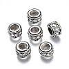Alloy Rhinestone European Beads MPDL-Q212-001J-RS-1
