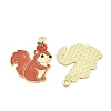 Thanksgiving Theme Alloy Enamel Pendants FIND-I065-04D-G-2