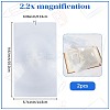 Fresnel Magnifying Glass With Acrylic Lens DIY-SP0004-51B-2