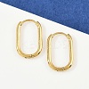 304 Stainless Steel Oval Hoop Earrings X-EJEW-K268-36G-1