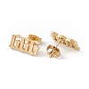 Number Earrings EJEW-F286-01H-G-2