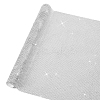 Aluminum Rhinestone Mesh Wrap Roll FIND-WH0421-14-1