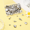 100Pcs 10 Styles Tibetan Styles Alloy Bead Cone & Caps FIND-SP0020-73C-7