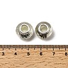 Printed Transparent Resin European Beads RESI-C063-03E-3