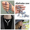 DIY Rosary Beaded Style Necklaces Bracelet Making Kit DIY-AR0003-71-6