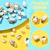 218Pcs Acrylic Beads OACR-YW0002-17-2