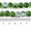 Transparent Crackle Baking Painted Glass Beads Strands DGLA-T003-01C-M-3