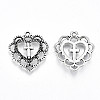 Tibetan Style Alloy Pendants TIBE-S323-059AS-RS-2