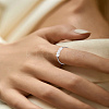 1Pc Stainless Steel Finger Rings for Women RJEW-LP0002-31P-1