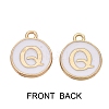 Golden Plated Alloy Charms ENAM-SZ0001-25A-Q-1