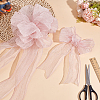 Organza Wrinkle Wired Ribbon OCOR-WH0078-278B-4