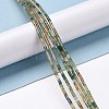 Natural Indian Agate Beads Strands G-M389-14-2