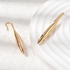 Brass Stick Dangle Earrings for Women EJEW-A154-01B-G-3