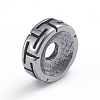 Retro 304 Stainless Steel Spacer Beads LS-STAS-L243-040AS-2
