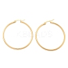 Ion Plating(IP) 304 Stainless Steel Hoop Earrings X-EJEW-N0016-11G-G-4