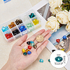 Valentine Gifts for Her Ideas Handmade Silver Foil Glass Beads FOIL-OC0001-01-2
