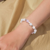 15 Strands 15 Style Tibetan Style Flower Alloy Bead Strands TIBEB-PH0004-93-6