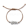 304 Stainless Steel Macrame Pouch Bracelet Making for Stone Holder AJEW-JB01193-2