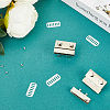 Zinc Alloy Twist Bag Lock Purse Catch Clasps PURS-WH20003-001P-3