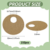Kraft Paper Wine Glass Charms AJEW-WH0248-688-2