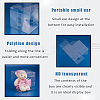 Transparent Plastic PET Box Gift Packaging CON-WH0052-8x8cm-3