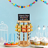 Rotating Wooden Snack Organizer Holder ODIS-WH0030-238-4