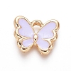 Light Gold Plated Alloy Charms LS-ENAM-L029-06D-1