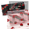 2 Rolls 2 Colors Shiny Strawberry Glitter Polyester Tulle Rolls DIY-BC0002-80-6