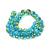 Ocean Theme Handmade Glass Enamel Beads LAMP-D304-02G-2
