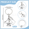 24Pcs Alloy Tool Keychains KEYC-GO00022-2