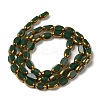 Electroplate Glass Beads Strands X-EGLA-P061-02A-02-2
