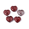 Baking Paint Transparent Glass Beads DGLA-N018-26E-1