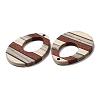 Wenge Wood & Sandalwood & White Ash Pendants WOOD-F013-04-3