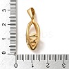 PVD Vacuum Plating 304 Stainless Steel Pendants STAS-B053-30G-3