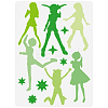 Plastic Drawing Painting Stencils Templates DIY-WH20012-07H-1