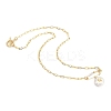Natural Pearl Pendant Necklaces NJEW-JN03017-01-2