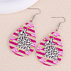 Easter Printed Acrylic Dangle Earrings FS-WGDC384-06-1