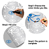 Stainless Steel Cutting Dies Stencils DIY-WH0238-069-4