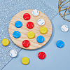 16Pcs 4 Colors Silicone Tennis Racquet Dampener AJEW-FH0004-59-3