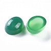 Natural Green Onyx Agate Cabochons G-H231-10A-3
