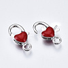 Alloy Enamel Lobster Claw Clasps PALLOY-Q441-031B-RS-4