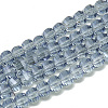 Electroplate Glass Beads Strands EGLA-Q094-A13-1