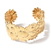 304 Stainless Steel Cuff Bangles for Women BJEW-L719-01B-G-4